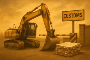 Растаможка экскаваторов из Китая: пошаговое руководство для бизнес