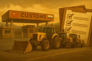 Растаможка спецтехники из Китая в Россию — пошагово, сроки, стоимость