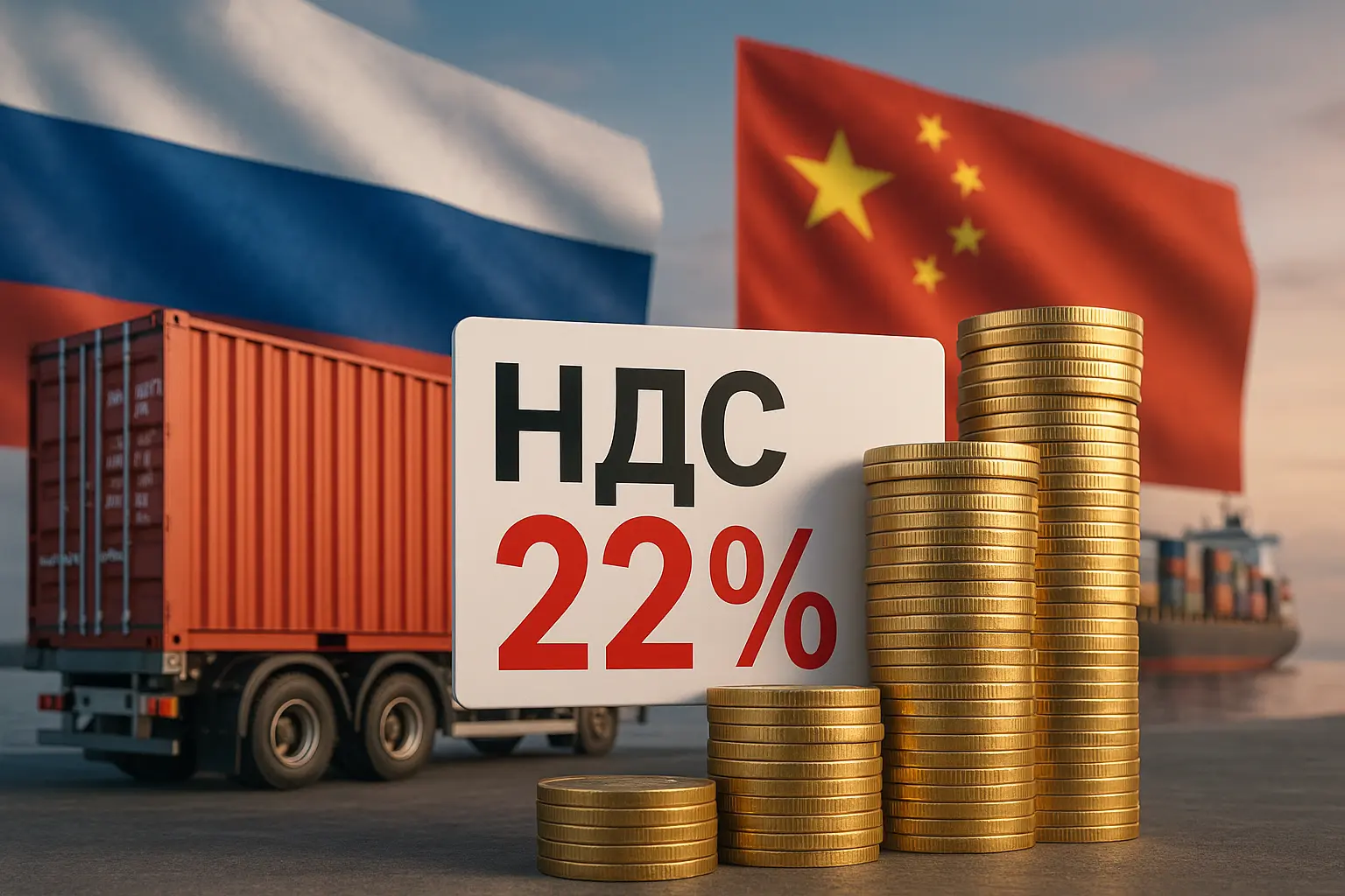 НДС в России поднимают до 22%: что будет с доставкой грузов из Китая