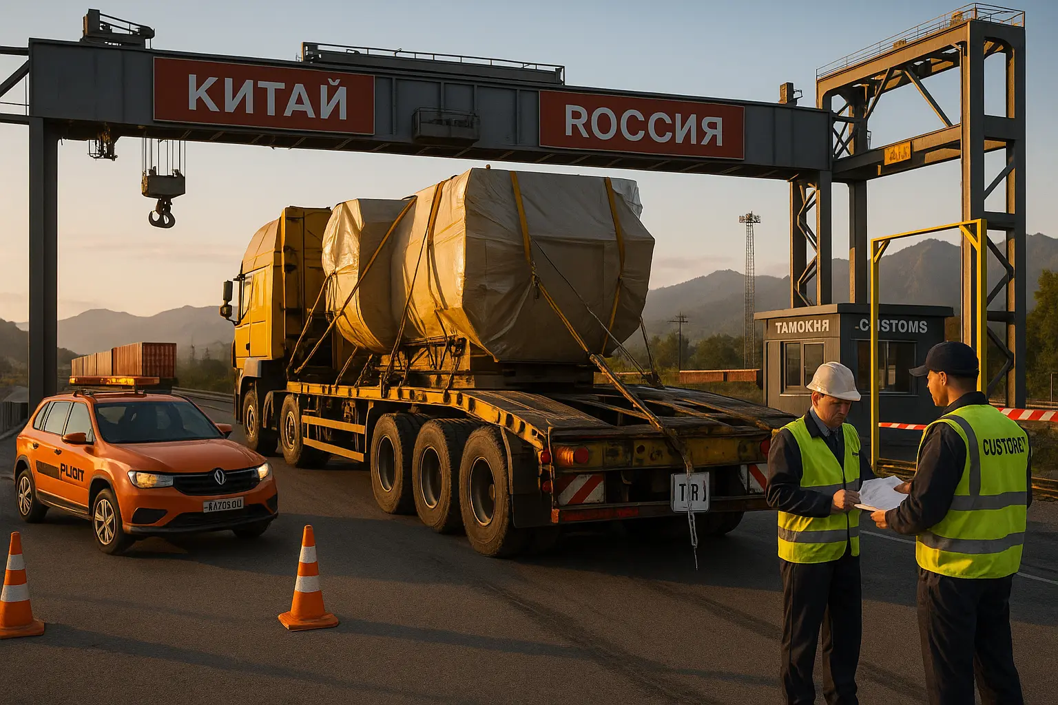 Таможенный транзит из Китая для негабаритных грузов: оформление и контроль