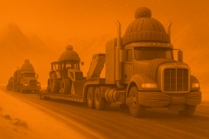 Поставка в арктический регион из Китая — как готовили технику к морозам