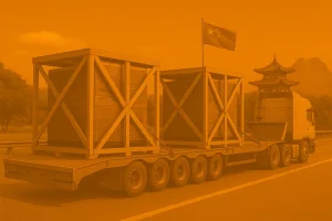 Требования к упаковке и крепежу при перевозке компрессорных станций из Китая