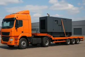 Перевозка дизель-генераторных станций из Китая