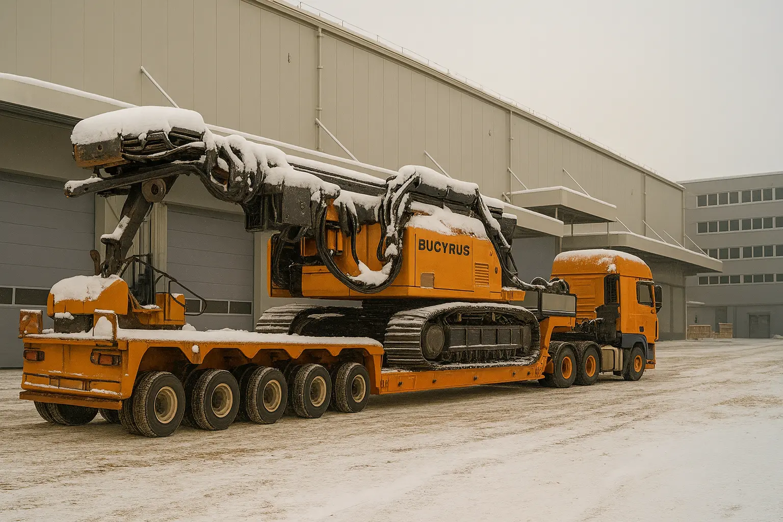 Логистика поставок из Китая для региональных дилеров спецтехники