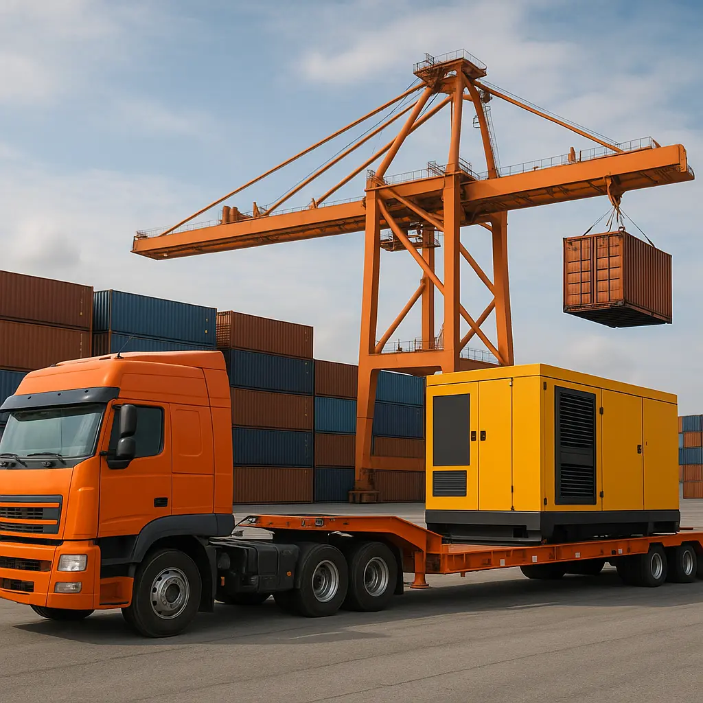 Риски и как их закрывать при перевозке компрессорных станций из Китая