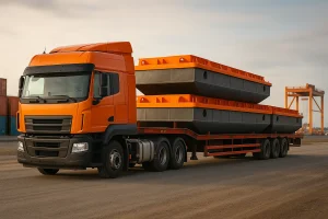 Расчёт стоимости перевозки плавучих понтонов из Китая