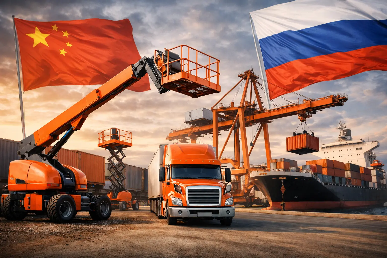 Как привезти телескопические подъёмники из Китая: платежи, растаможка