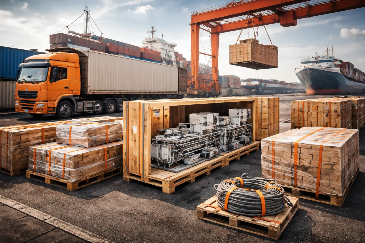 Перевозка производственной линии из Китая: особенности и важные моменты