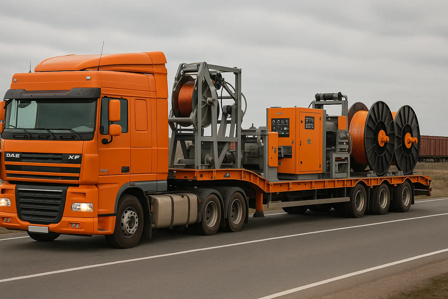 Пример перевозки линии по производству кабельно-проводниковой продукции из Китая в Поволжье