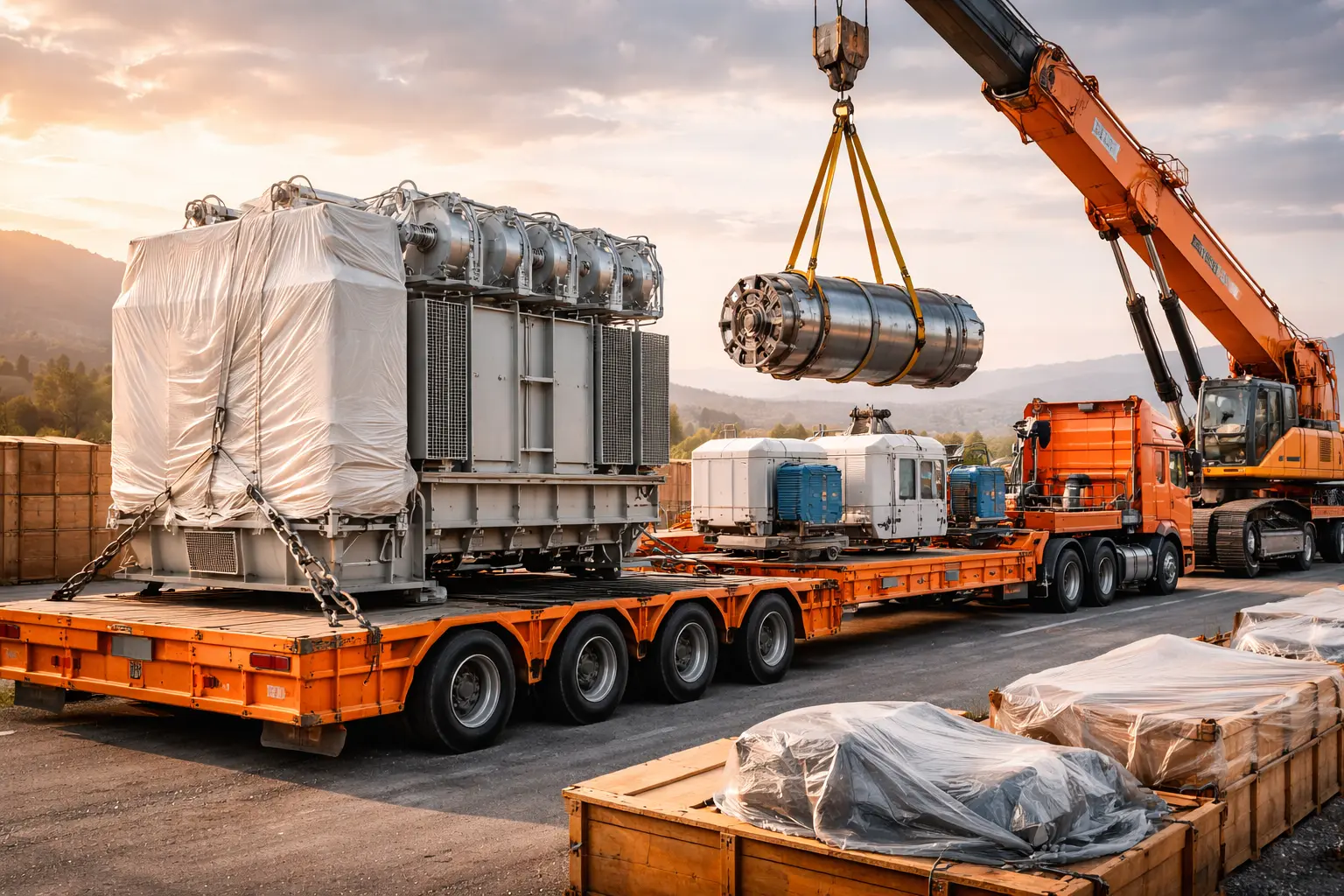 Перевозка машин и оборудования для энергетических компаний из Китая: организация, риски, документы
