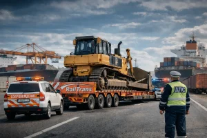 Что требуется для негабарита по РФ после импорта: разрешения и сопровождение