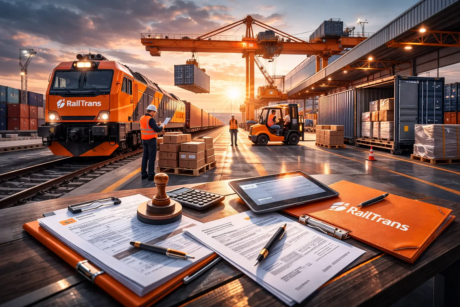 Таможня на ЖД терминале из Китая: пакет документов без хранения