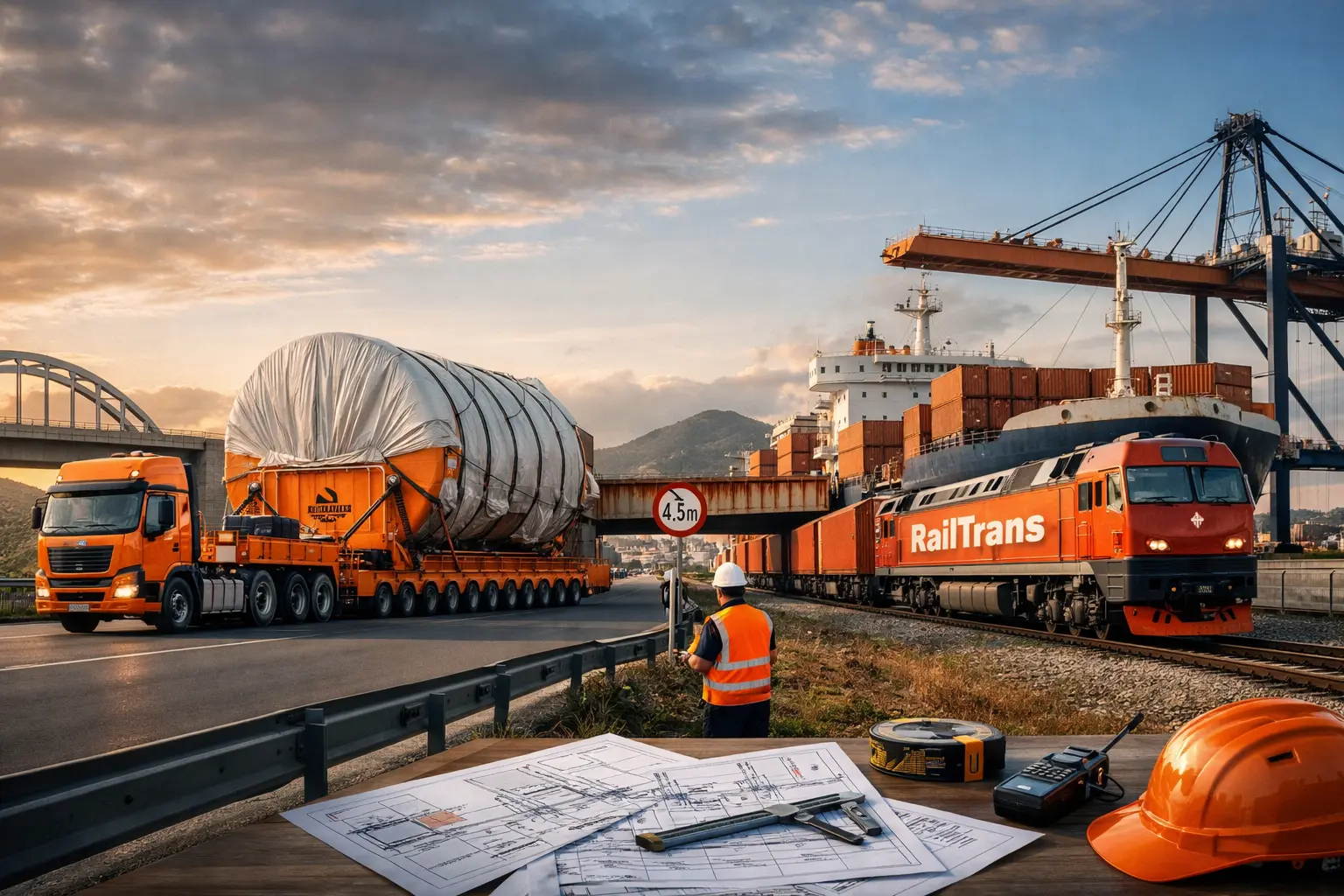 Обследование маршрута из Китая для тяжеловеса: когда нужно и что включает