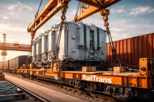 Перевозка негабарита на ЖД платформе из Китая: габариты погрузки, крепление и согласования