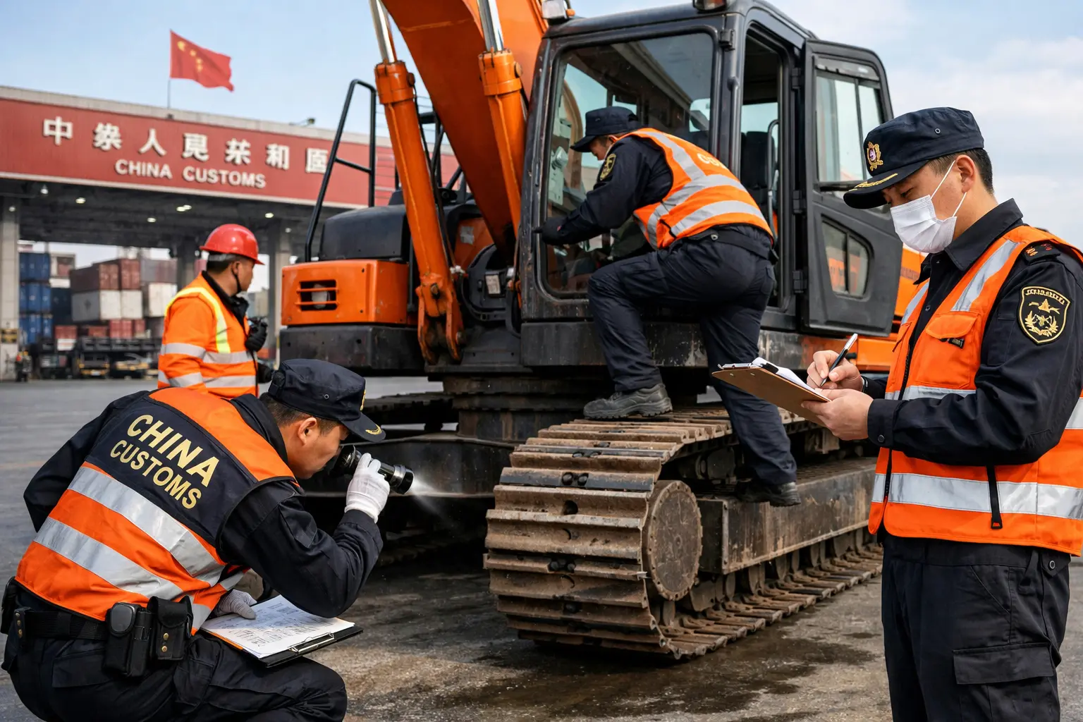 Перевозка спецтехники из Китая: документы и требования до покупки