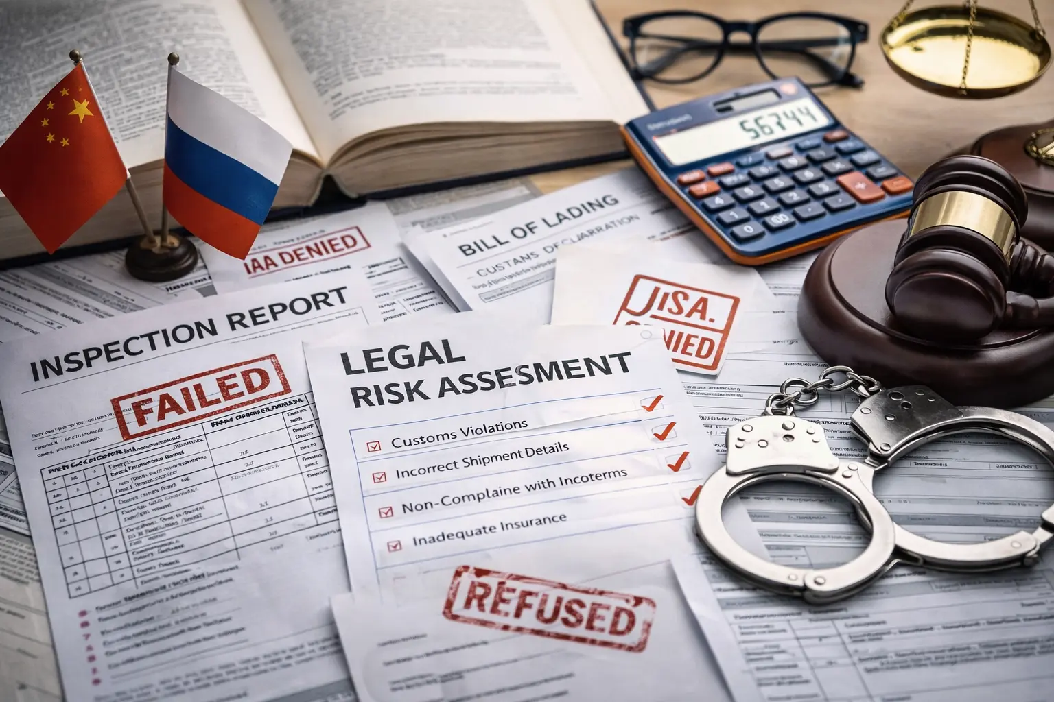 Какие риски чаще всего возникают при доставке грузов из Китая